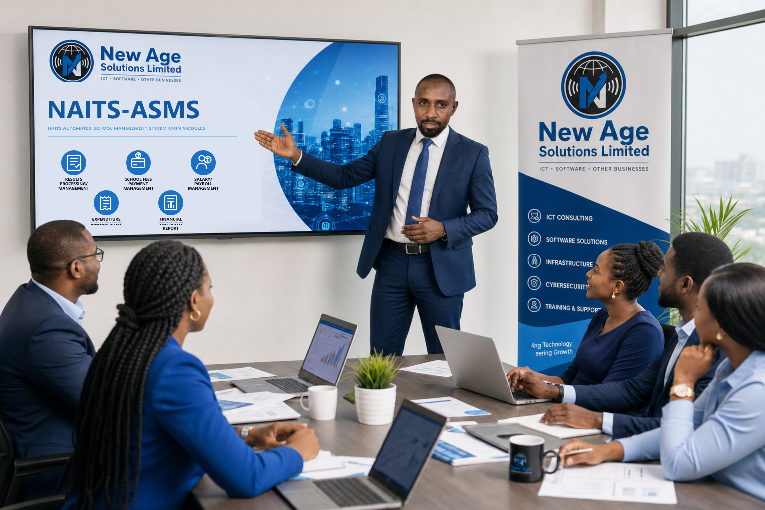 NAITS-ASMS school management presentation