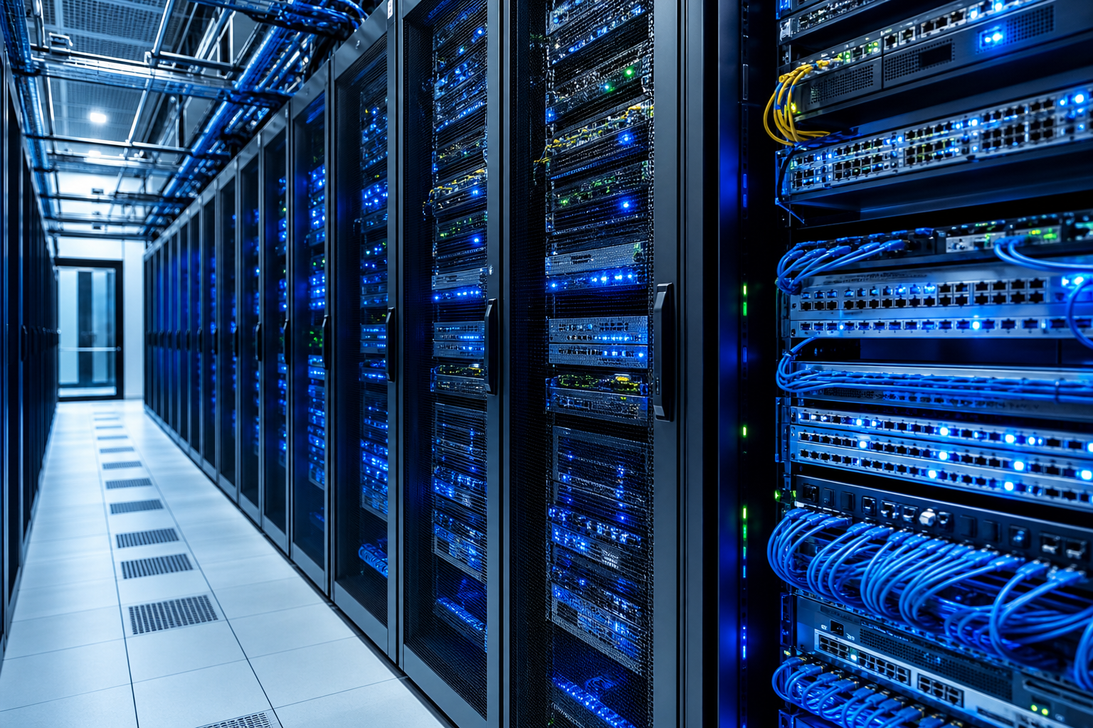 Network and server infrastructure